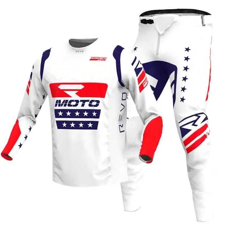 2024 Custom Motocross MX Jersey Pants Set Adults Sportswear for Mountain Bike BMX Off-Road Downhill Design Your Own Apperel