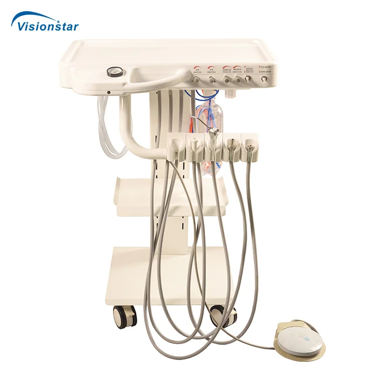 SJD-A005 Dentist Mobile Moveable Dental Portable Trolley  Treatment Unit Dental unit