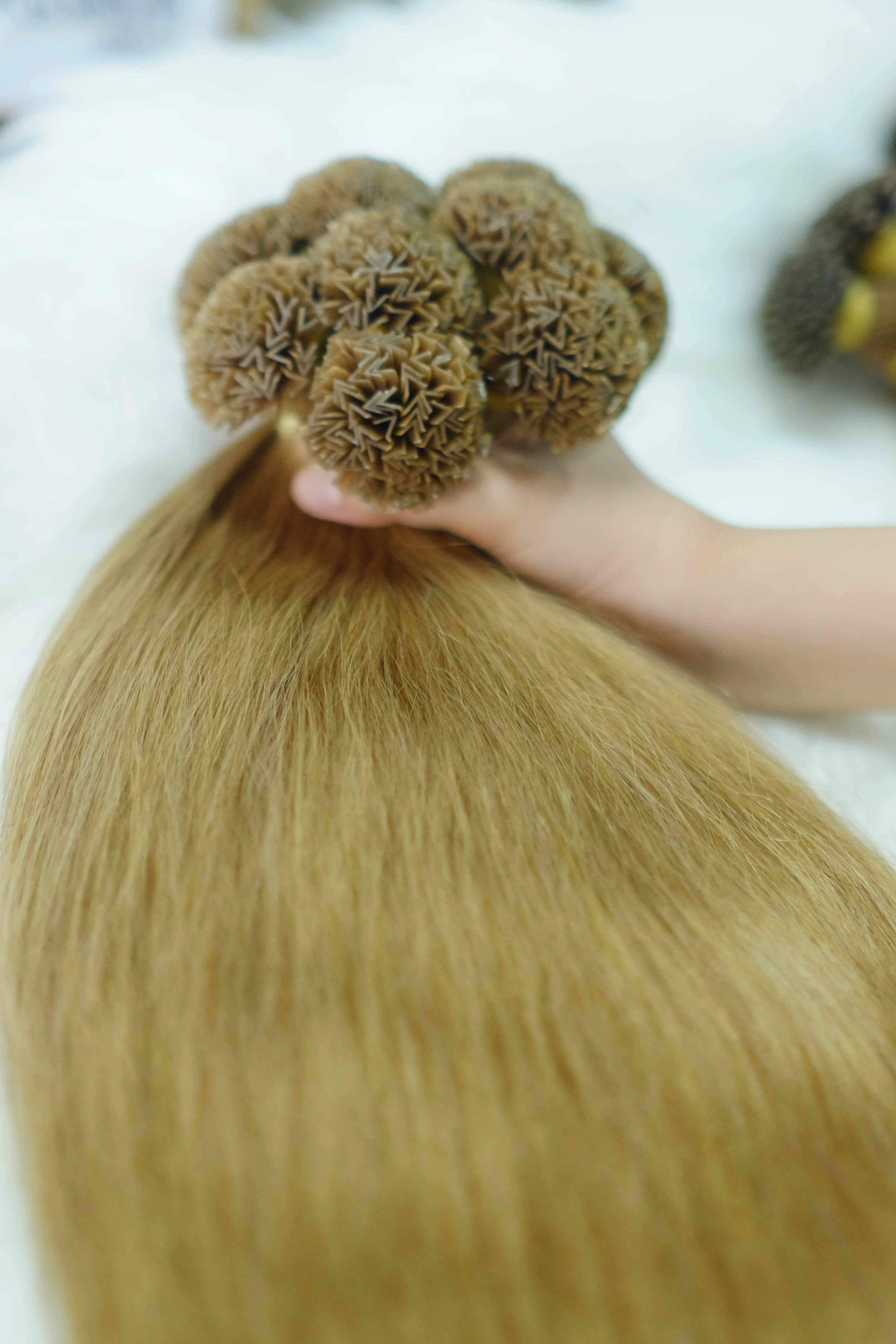 Best Selling Wholesale Cheap Keratin Prebonded V tip Hair Extensions All Colors 100% High Quality Virgin Human Hair No tangles