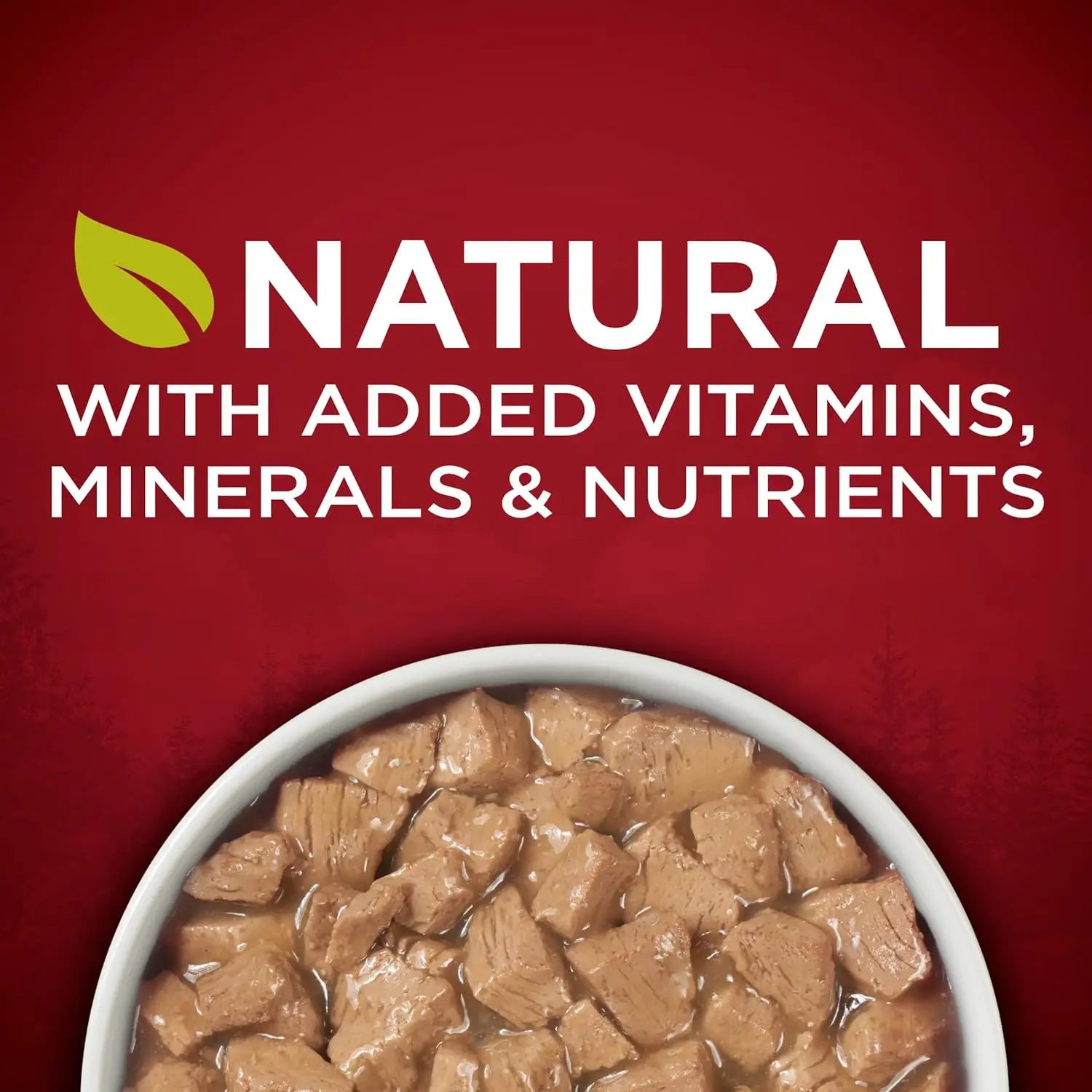 True Instinct Wet Dog Food High Protein Tender Cuts in Beef and Wild-Caught Salmon Gravy Canned Wet Food for Dogs