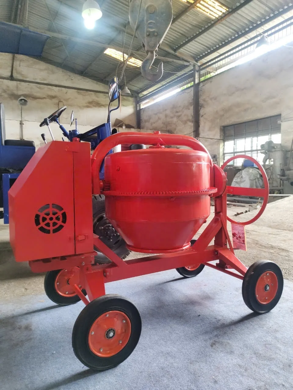 Hot product for sale Chile durable suitable mini concrete mixer hormigonera small drum diesel petrol engine or electric motor