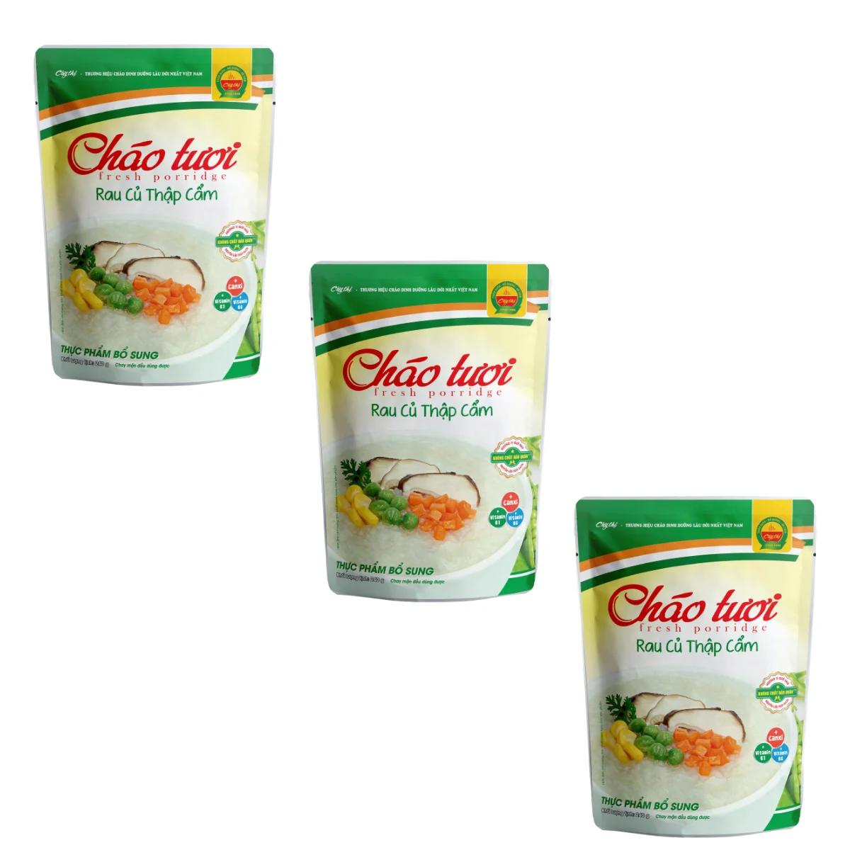 Hot selling Mixed Vegetables fresh porridge low price fresh vegetables ready to eat Vegan food Made in Vietnam manufacturer