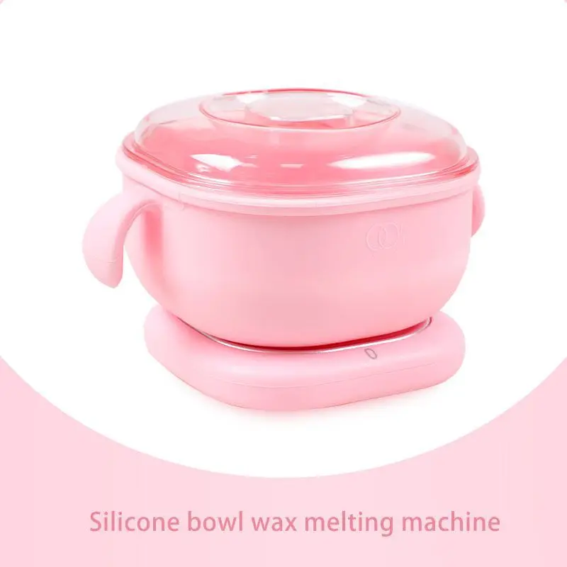 Silicone pot wax heater hair removal non-stick wax warmer melt depilatory wax beans