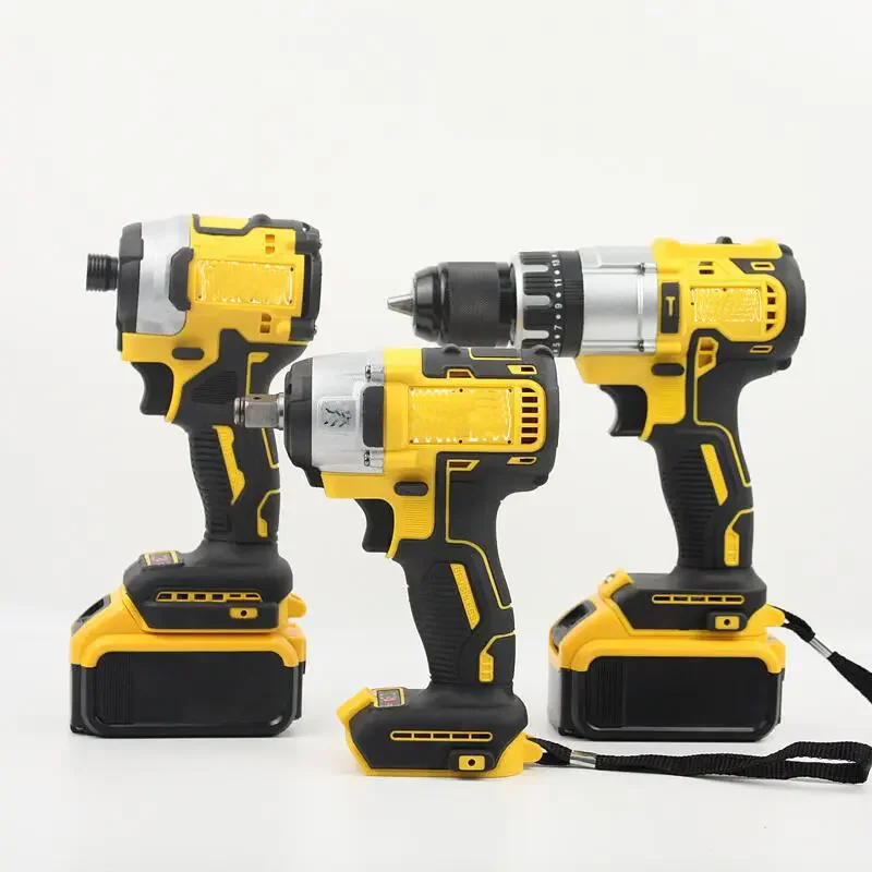 Электрический ударный сверлильный станок URUN 13 мм с функцией mutli для Dewalt 20 В литий-ионный аккумулятор электроинструменты