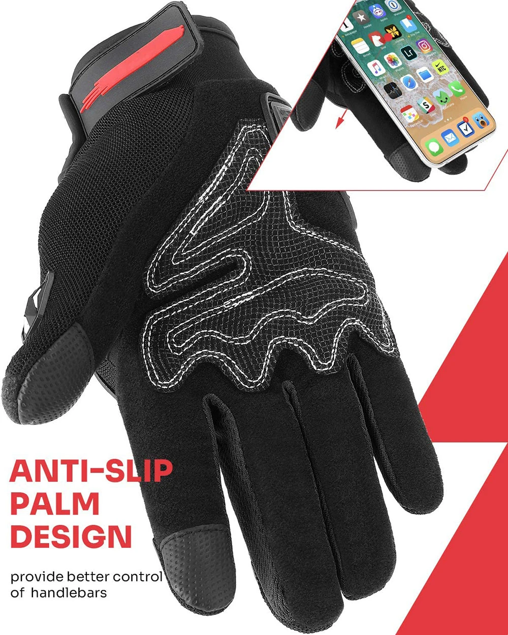 Racing Gloves Manufacturer Motorcycle Motorbike Motocross Riding Breathable gloves