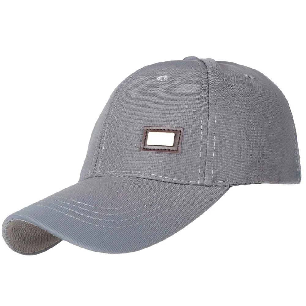 New Fashionable Baseball Caps Factory Made Good Quality Breathable Fabric Baseball Caps In Solid Color
