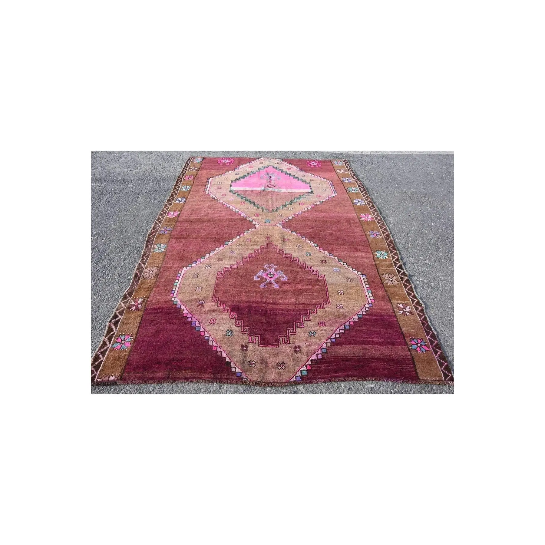 179x239 cm Living Room Carpet, Living Room Carpet, Living Room Carpet, Nostalgic Carpet, Antique Carpet, Purple Cool Carpet