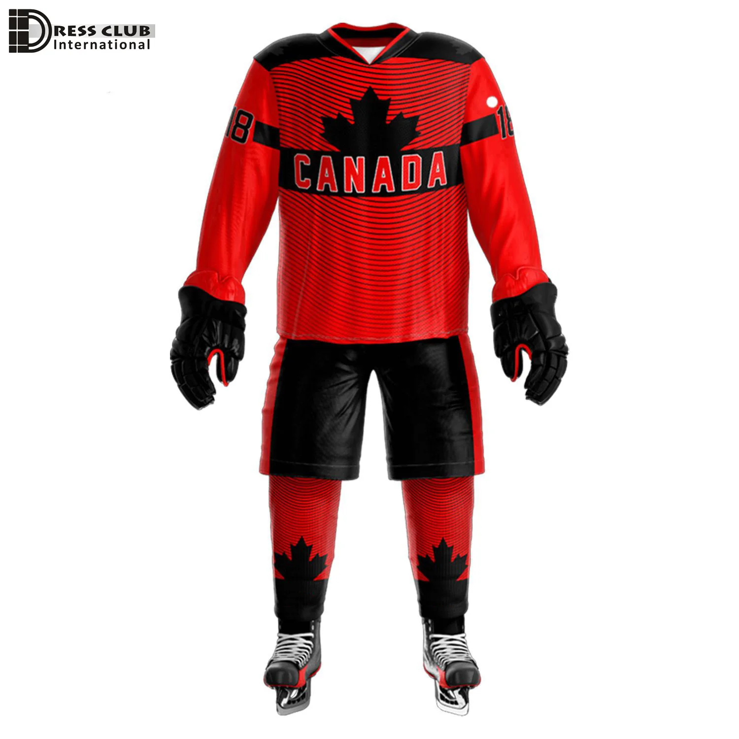 Wholesale Price Custom Ice Hockey Game Jersey Sets Ice Hockey Team Uniform