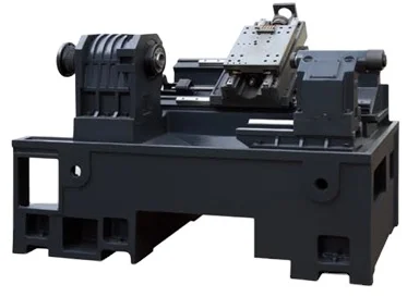 The machine through the numerical control system CK6160 Flat Bed CNC Lathe with FANUC GSK KND