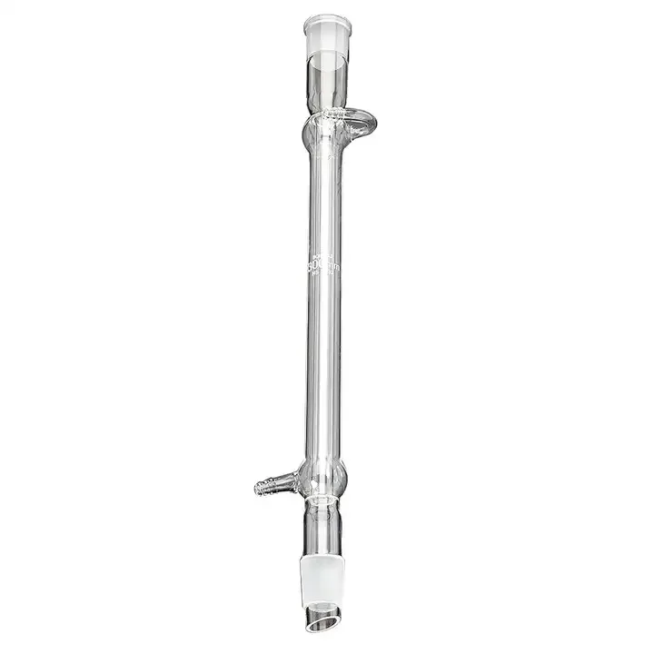 Lie Big Condenser Borosilicate with Glass Connector educational equipment for schools borosilicate 3.3 Glass new design