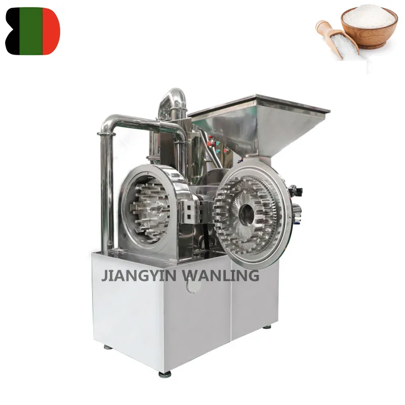WLF automatic sea salt talc medicine chemical powder making grinding crushing grinder mill machine