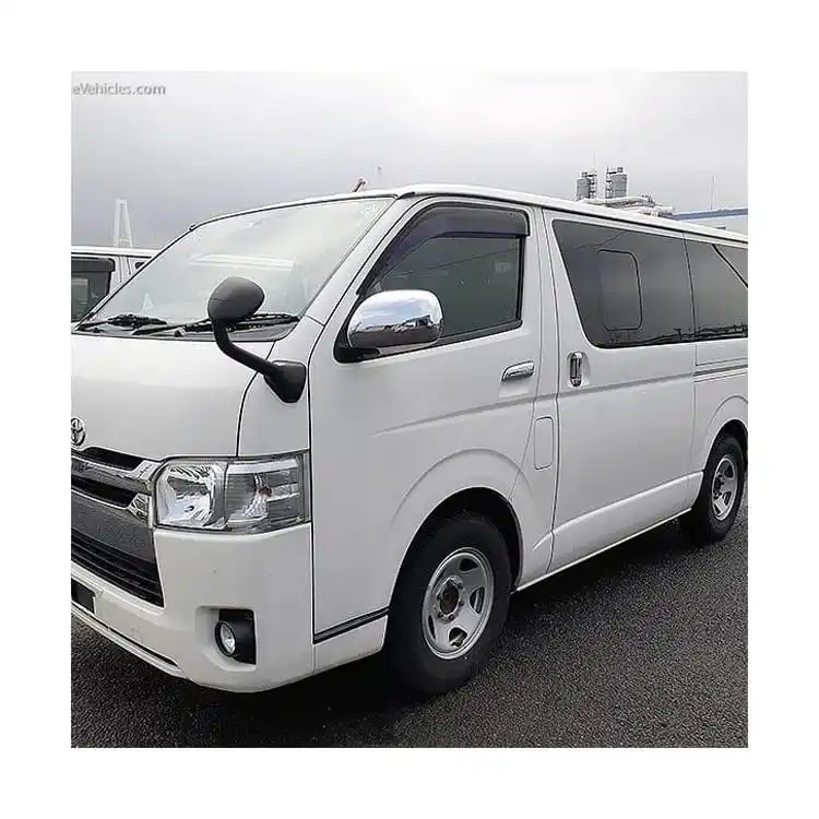 RHD Toyotas Hiace черно-белый цвет в наличии Van продаже