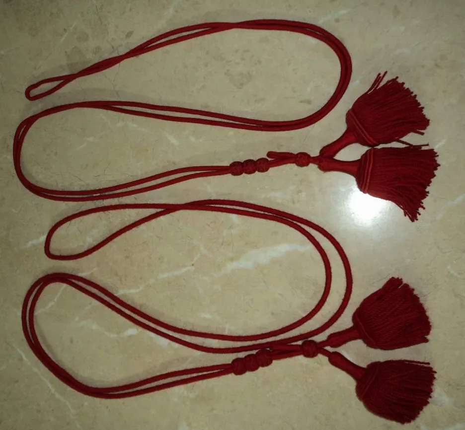 Wholesale Cotton Tassel Lace Trim and Fringe for Curtains whistle cord Dress Fashion Decorative Bulk Style Material Textile Type