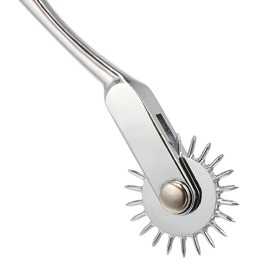 Hot Selling Wartenberg 10 Pinwheels Head Black Color Coated Sensibility Instruments Neurological Pinwheel 1 2 3 4 5 7 9 10 Heads
