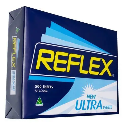 Bulk Sales Reflex Ultra White A4 70gsm 75gsm 80gsm Copy Paper For Sale at Factory Price / double a paper a4 Copier Cheap Price