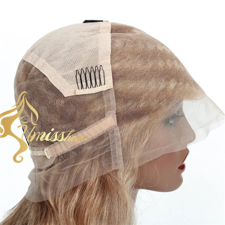 12A Vietnam hair Highlight Color Human Hair wigs bone Straight Hair Weave Mixed Color #P4/27 Piano Color Wigs