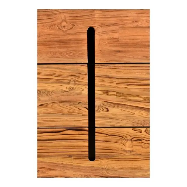 Best Quality Tobacco Brown Finish Luxury Milan Collection Designer Sideboard For Dining Living Room Furniture