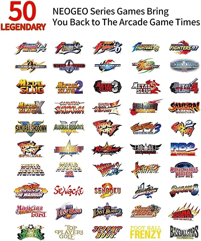 Buy Wholesale Quality NEOGEO MVSX Home Arcade Machine with 50 Pre-loaded SNK Classic Games