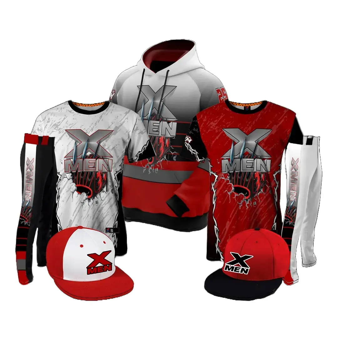 Custom-fit Bulk Advanced Performance Mesh Baseball Uniform Package Resilient Poly-blend Bespoke Elite-quality Baseball Uniform