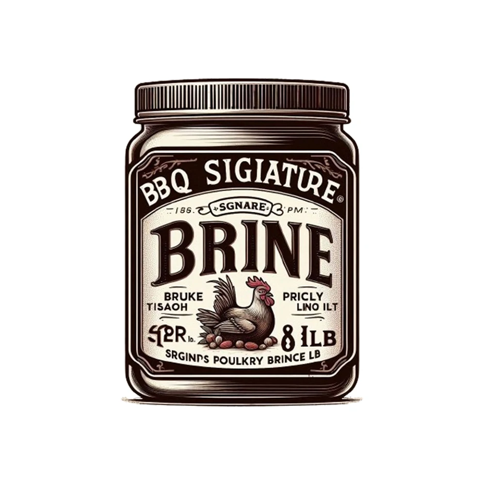 Private Label Top Quality BBQ Signature Brine Smoked Salt Perfect for Grilling and Smoking Made in USA Label Design Services