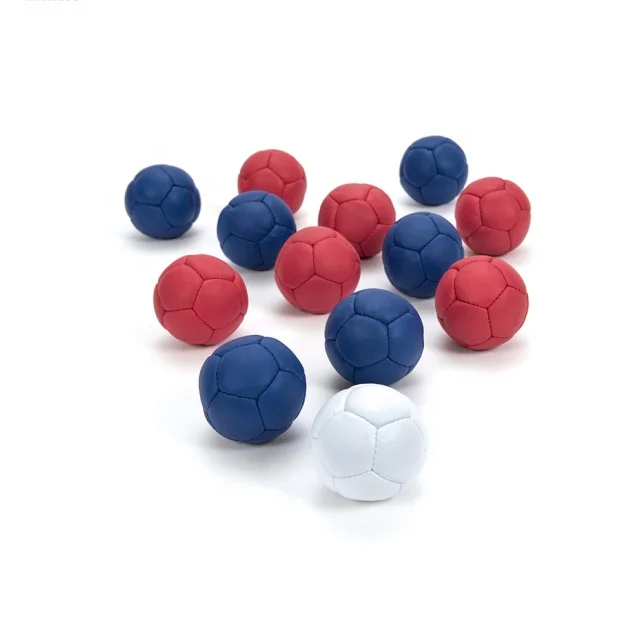 High quality  Boccia Balls set with Carrying bag having Customized Logo on balls and bag