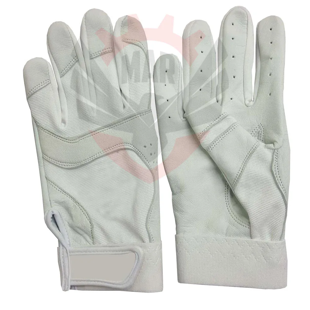 Red goat leather baseball Bating gloves