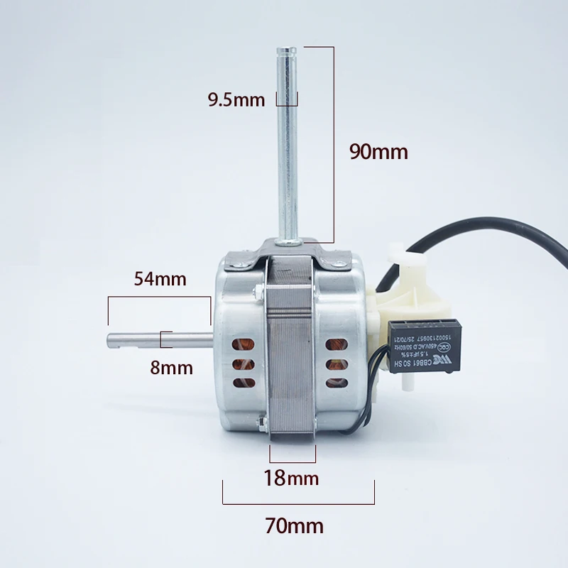 Hot sales in the South America best price long lifespan single phase AC 220V exhaust fan motor