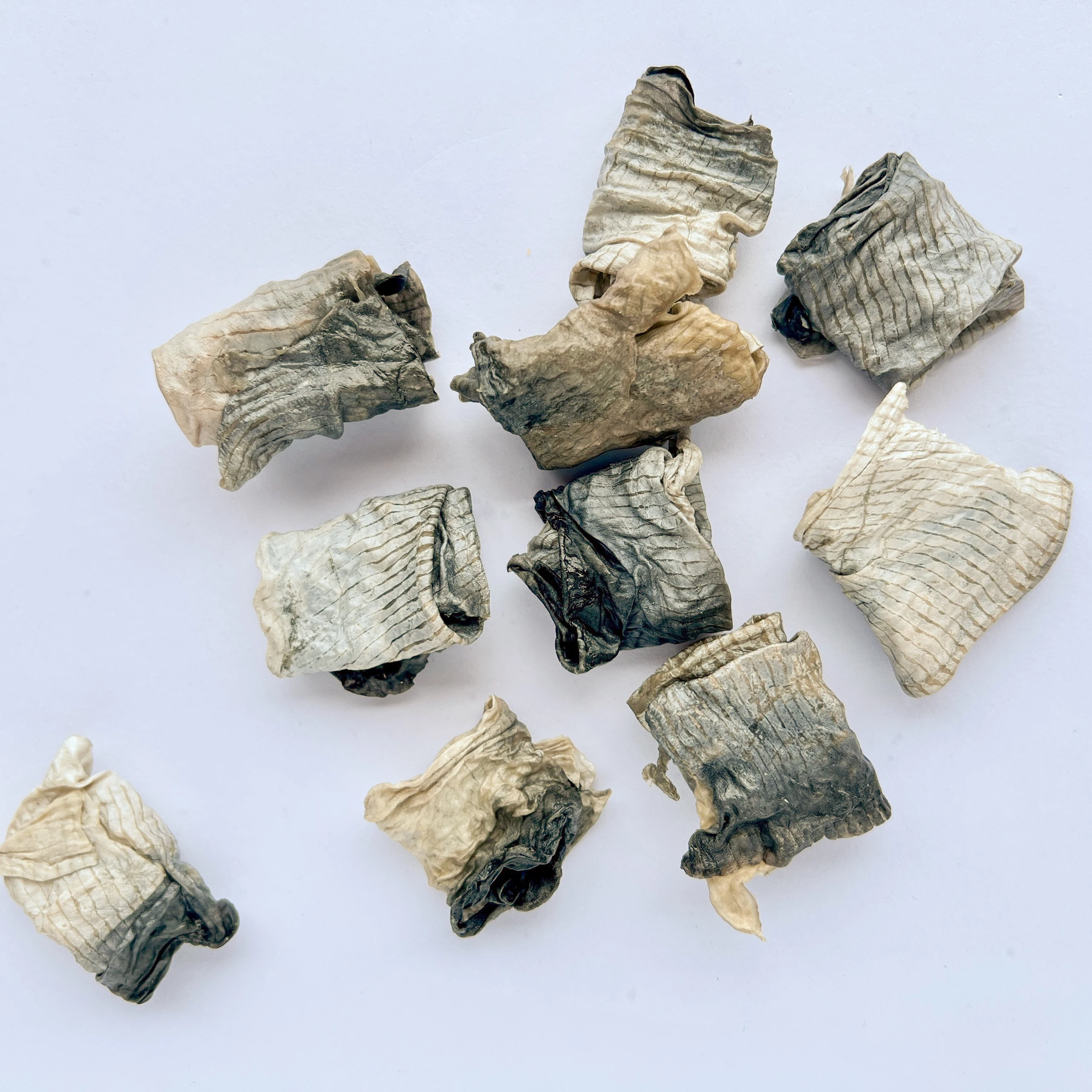 Закуски для животных гигантских больших средних пород высококачественные ингредиенты полезные здоровья сушеный пангасиус рулон из рыбной кожи вьетнамский OEM/ODM