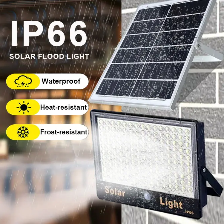 Super Bright Projector Light 50w 100w 200w 300w LED Solar Flood Light with Motion Sensor