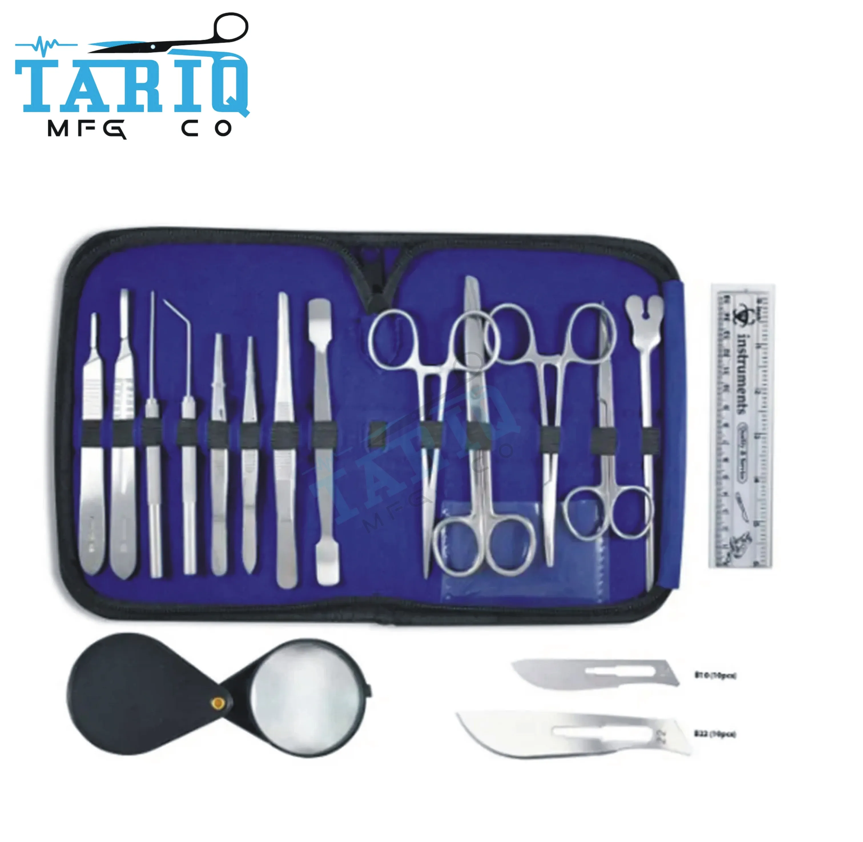 New Arrival High Quality Dissection Kit Made with Surgical Stainless Steel Ideal Biology, Anatomy, Botany & Veterinary Set 36 Pc