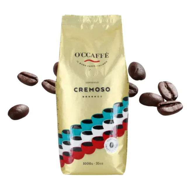 Made in Italy Coffee Beans 50% Arabica 50% Robusta 1Kg Bag Coffee Creamy coffee for Sweet breakfast