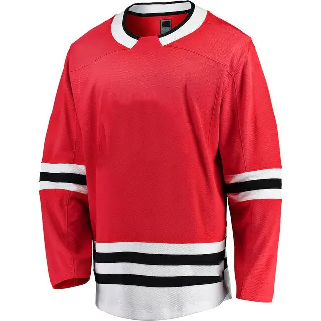 2022 New Custom Ice Hockey Jersey Personalized Printing Name Number Ice Hockey Competition Training Jerseys for Men