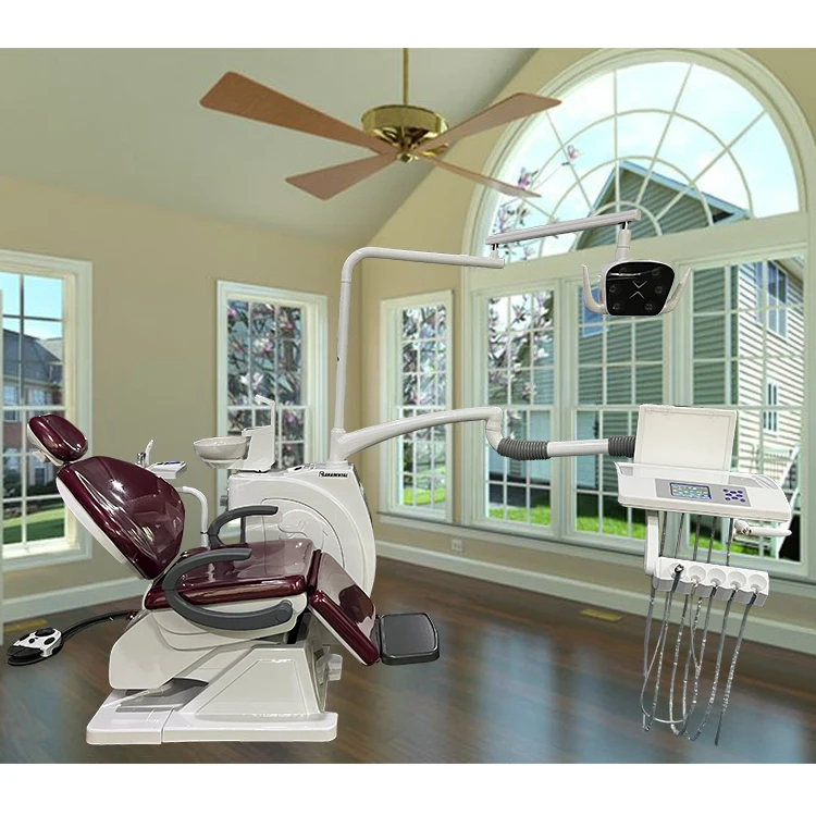 Dental chair with alginate powder material & Alginate dental impression material