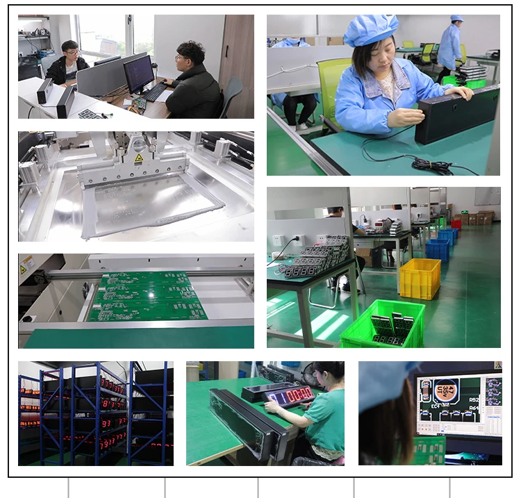 CHEETIE CP0401 Blue English Night Sleep Dimmable Glow USB AC Adapter Clock Wall Words with Instruction