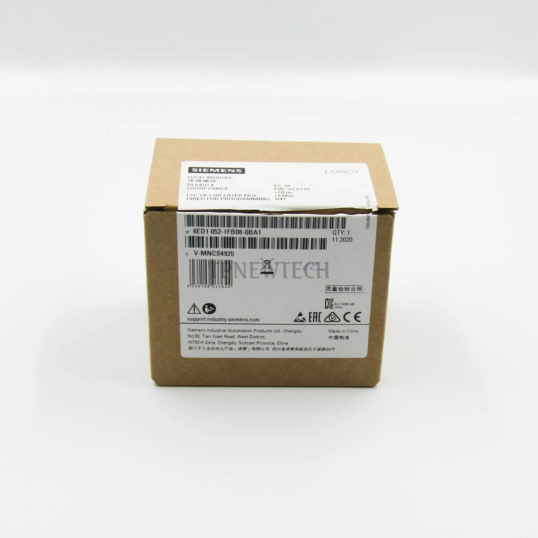 6ED1052-1FB08-0BA1 Siemens LOGO Series Logic Module 12 to 24 V dc Digital - PLC controller programmable logic controller