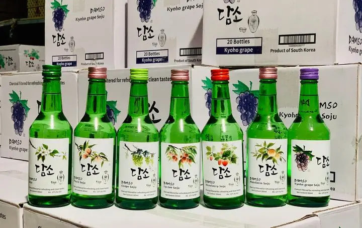 Лидер продаж, корейский фруктовый аромат SOJU, изготовленный в Корее