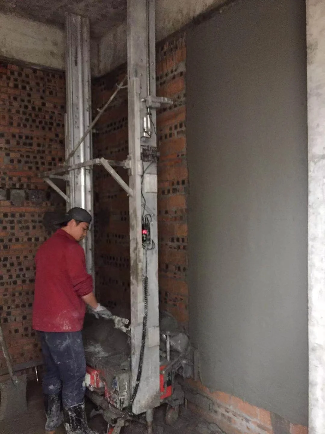 TUPO plastering machine for wall cement plastering wall machine  for sale