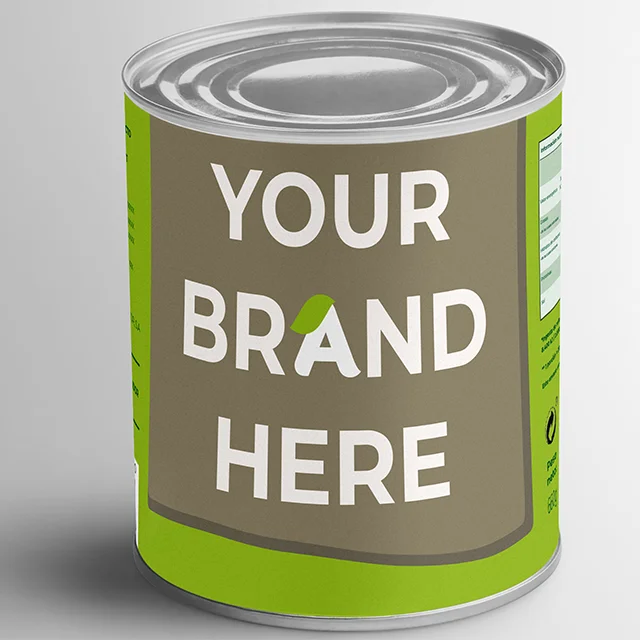 Best Spanish Quality Canned Vegetables Healthy Preserves Tinned Lentils Cooked Brown Lentils with Private Label 3kg