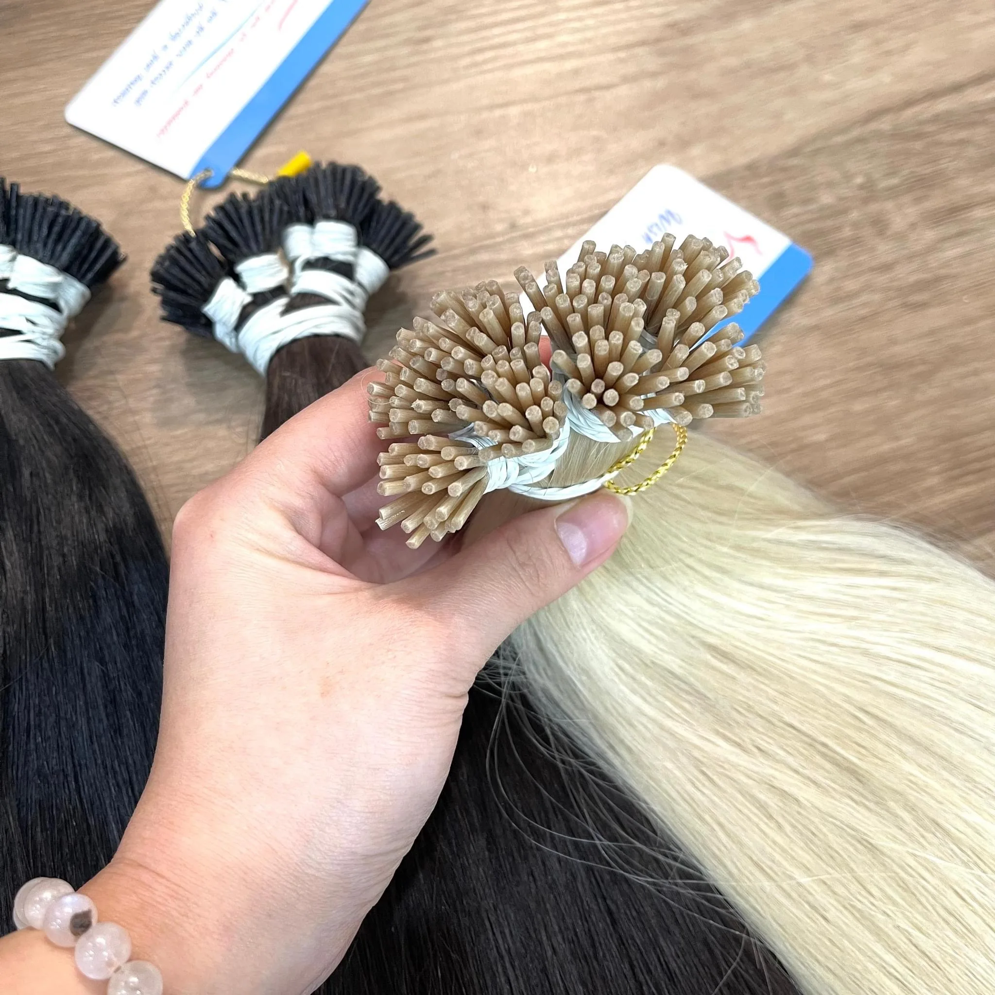 Top Selling 100% Vietnamese Human Hair Wholesale Price Keratin Tip Hair Extensions  4-40 Inches No Shedding, No Tangle, No Scam