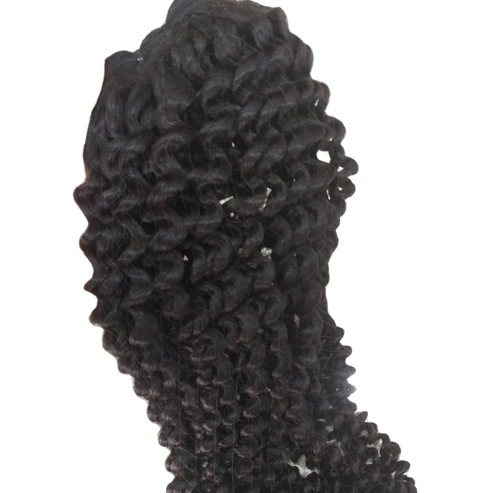 Human Hair Bundle Kinky Curly Weft Hair 100% Virgin Quality Best Selling