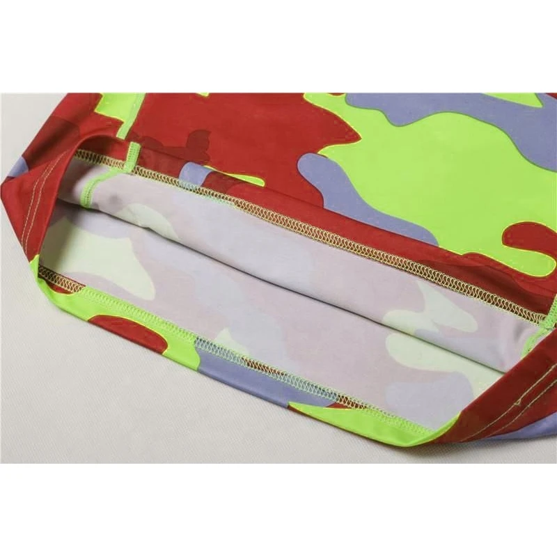 100% Polyester Spandex Material Best Design Men Clothing Customized Printed Sublimation Shorts Sleeves O Neck Men MMA Rash Guard