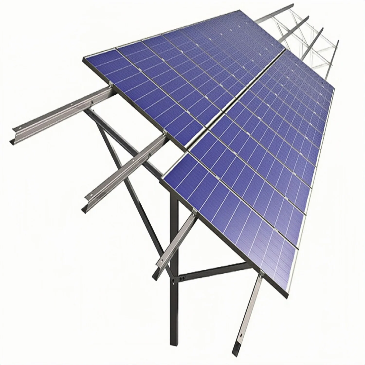 Hot Selling Solar Panel  Mounting System Complete  C Type Ground L Solar Bracket
