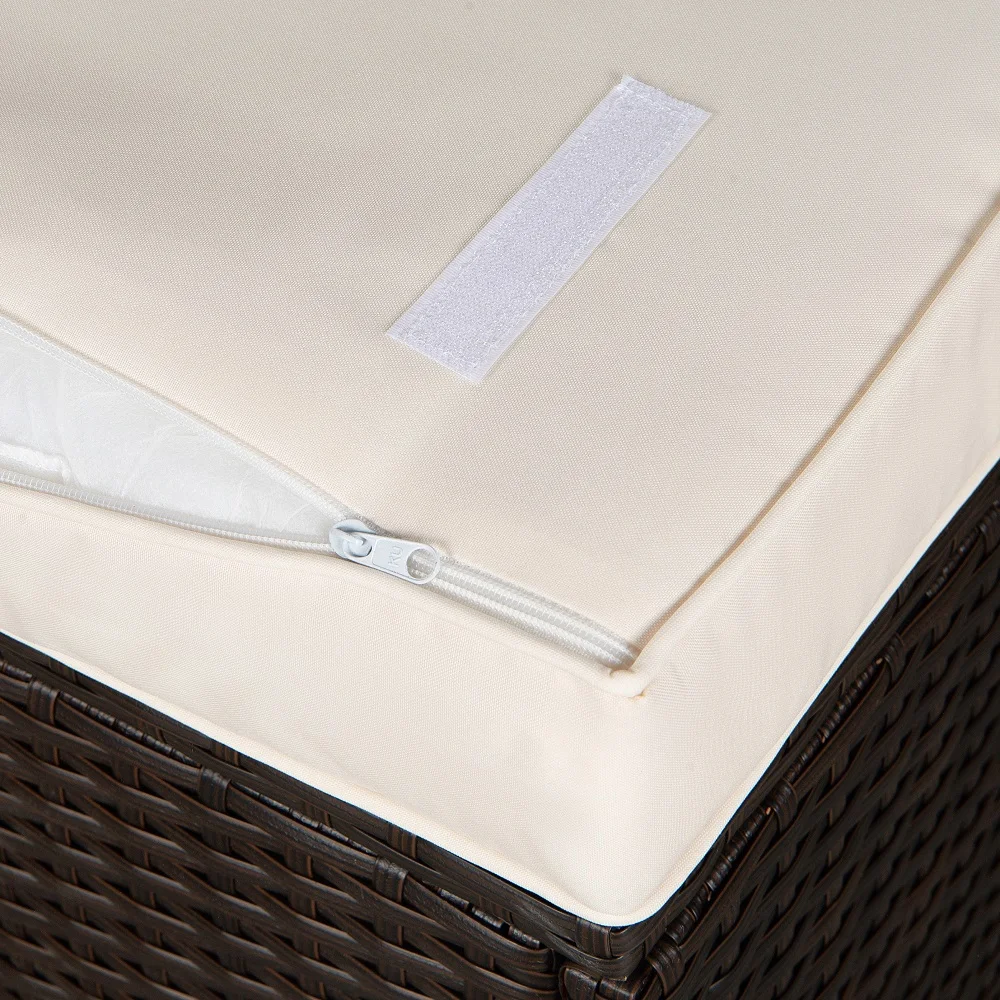 (WS701) BeNK Cozy 7-piece Sectional Rattan Sofa Set/ Cheap Patio wicker sofa/Outdoor furniture from VietNam