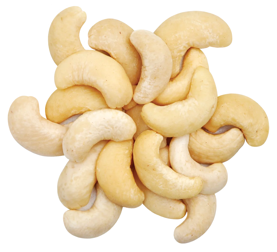 White Cashew Nuts Good Price Dry And Clean Place Wholesaler Healthy Food Customized Packaging Vietnam Manufacturer