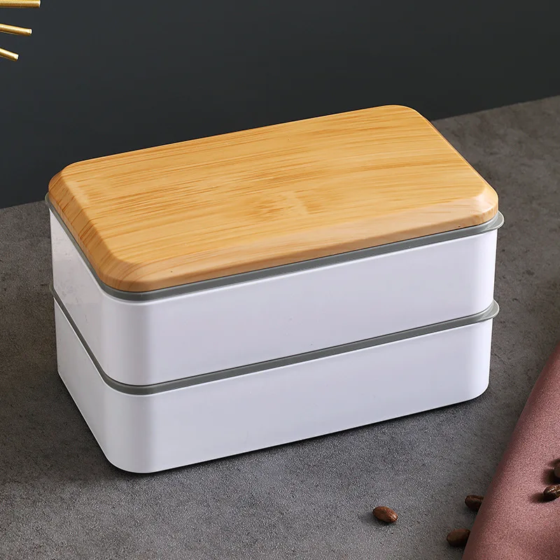 New Arrivals Warmer High Quality School Wholesale Tiffin 2 Layer Food Bento Lunch Box Kids