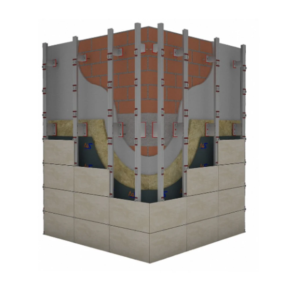 Multi Clips Ceramic Facade System Porcelain Facade Cladding BUILDING MATERIALS From Turkey Best Price