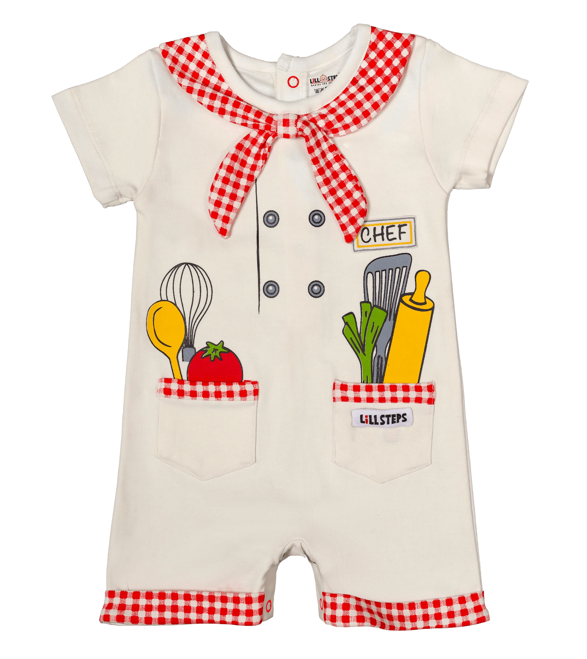 Stylish Baby Clothing 100% Knitted Cotton Fabric Baby Checkered Applique Rompers Available at Best Prices