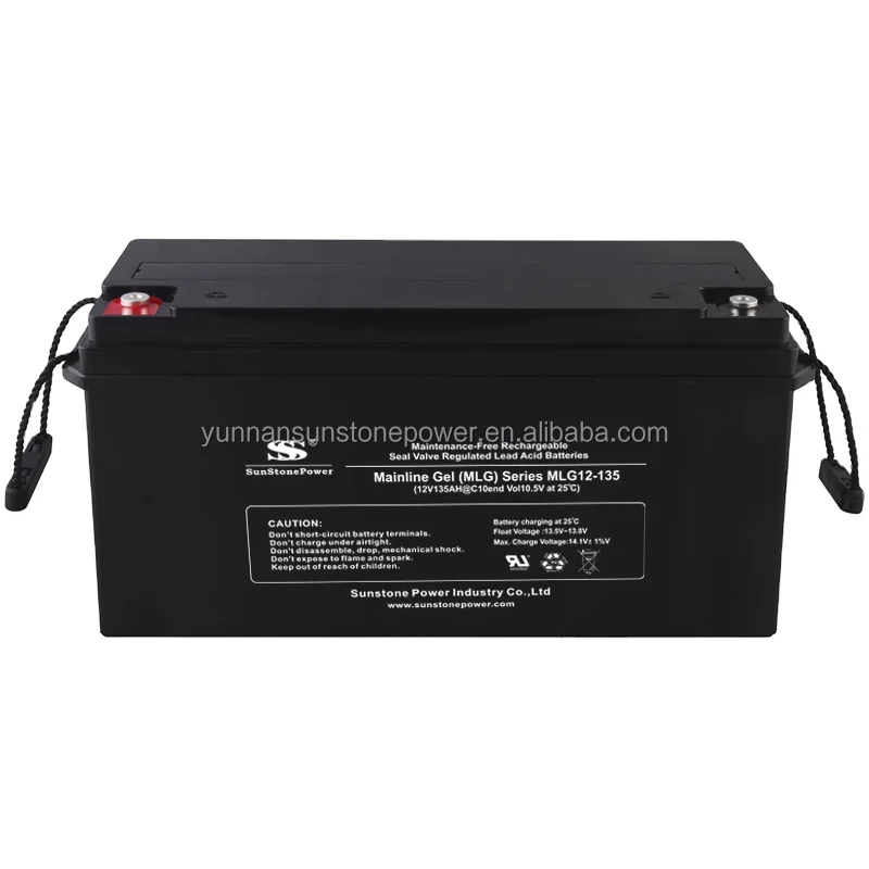 12V 135 amp deep cycle battery inverter for solar panel system