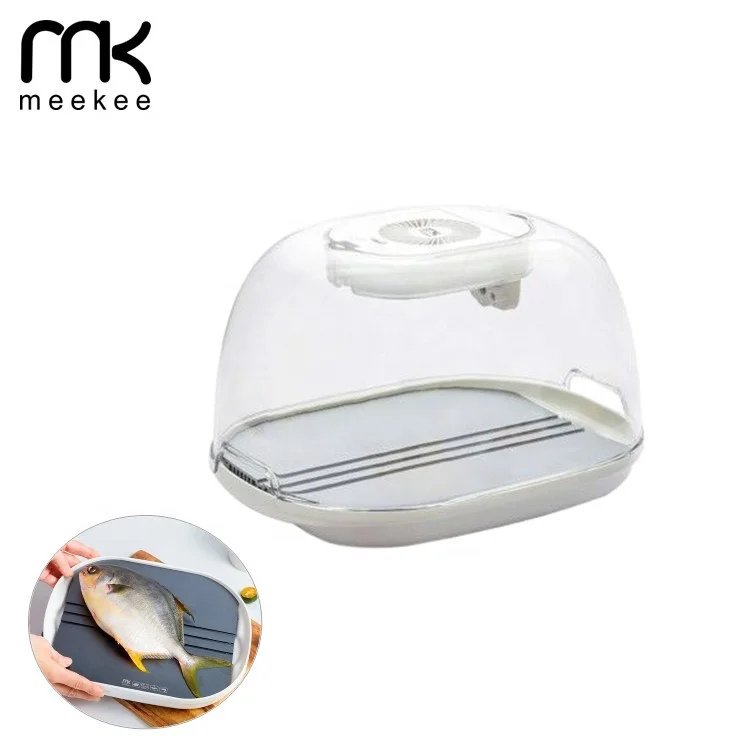 Meat kitchen quick lid defrosting thawing tray