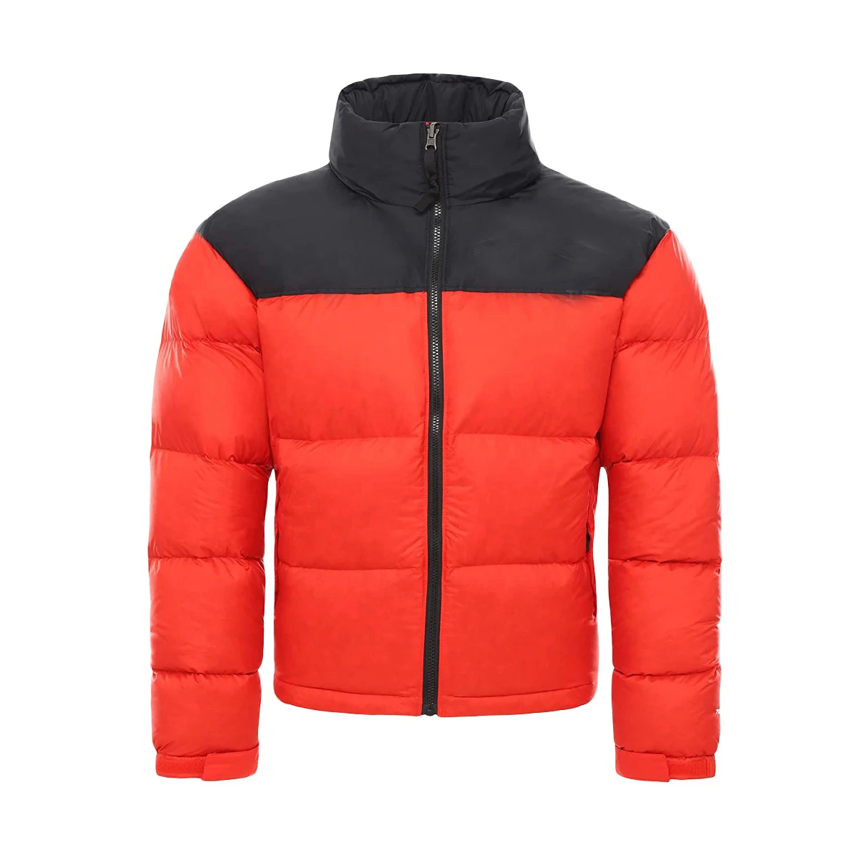 Custom Camouflage Zipper Pockets Hooded Men Coat Autumn Winter Solid Color poly Stand Collar Puffer Jacket Outerwear Jackets